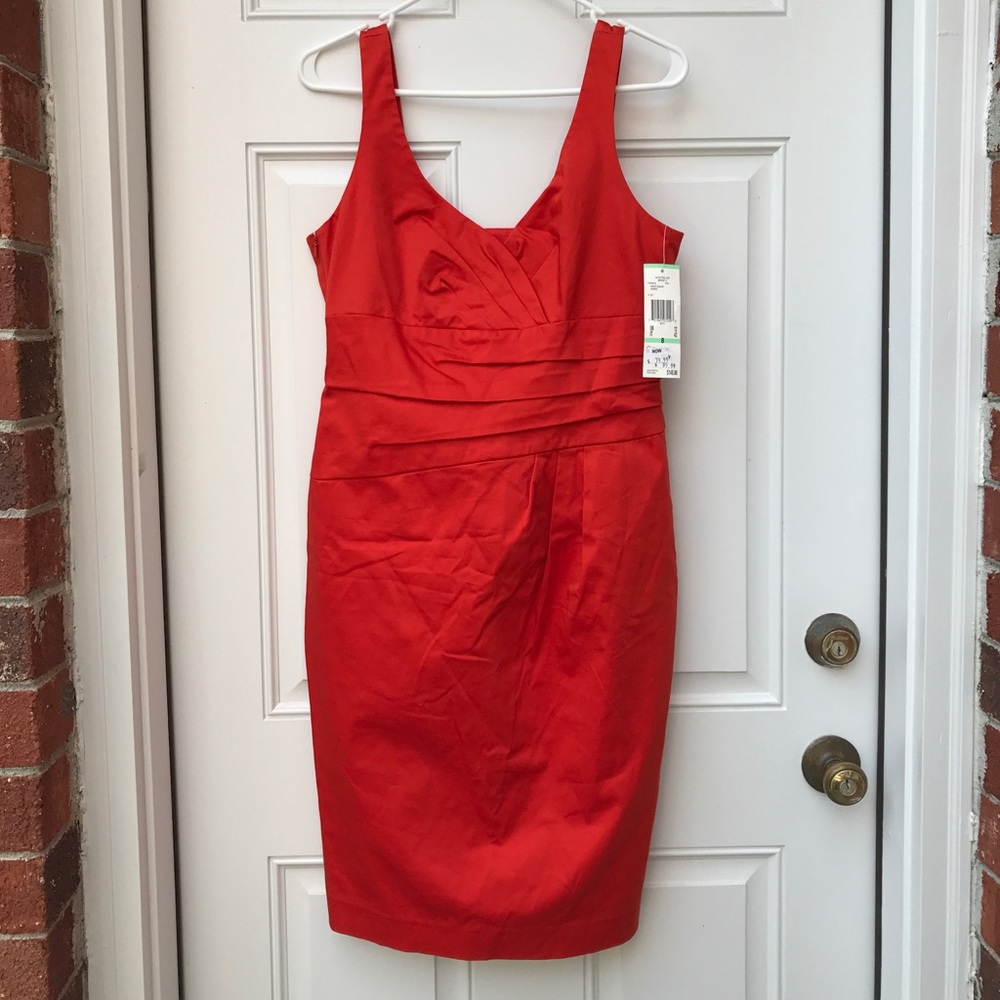 Anne Klein Orange Dress